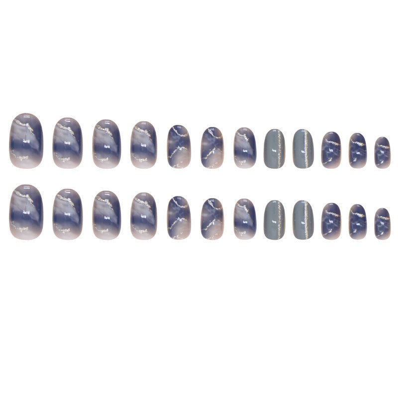 1Premium Marble Design Press-On Nail Tips Miroken
