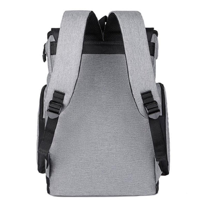 1Versatile Roll-Top Backpack with Multiple Compartments Miroken