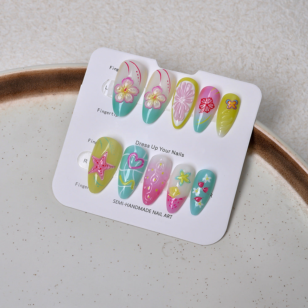 1Artistic Themed Press-On Nail Collection Miroken
