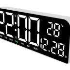 1Digital Multifunctional Alarm Clock with Temperature Display Miroken