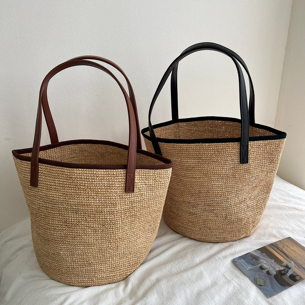 1Handmade Tote Bag Made of Natural Materials Miroken