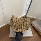 1WoVintage Polka Dot Crossbody Handbag Miroken