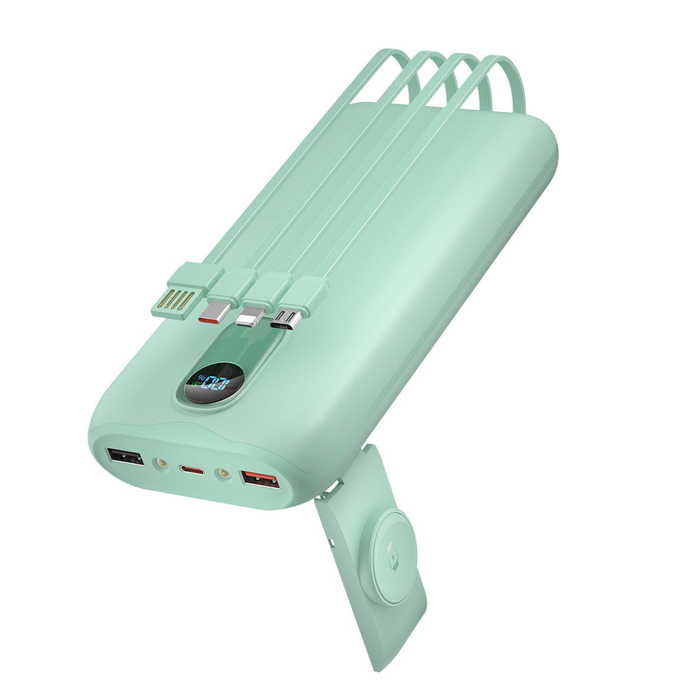 1Portable power bank with integrated wireless charging function Miroken