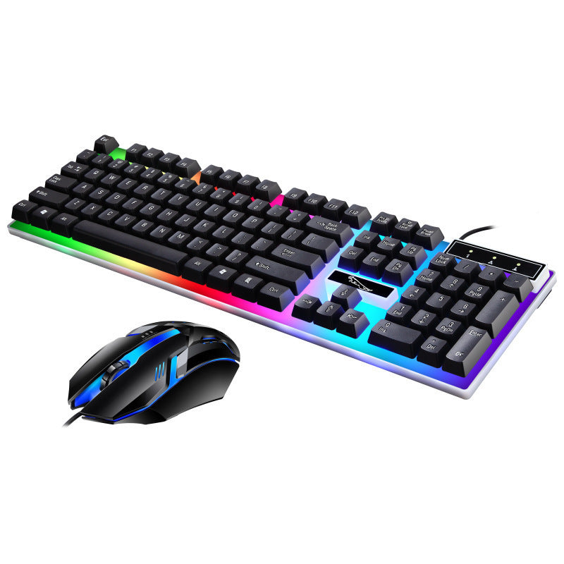 1RGB Backlit Mechanical Gaming Keyboard and Precision Mouse Set Miroken