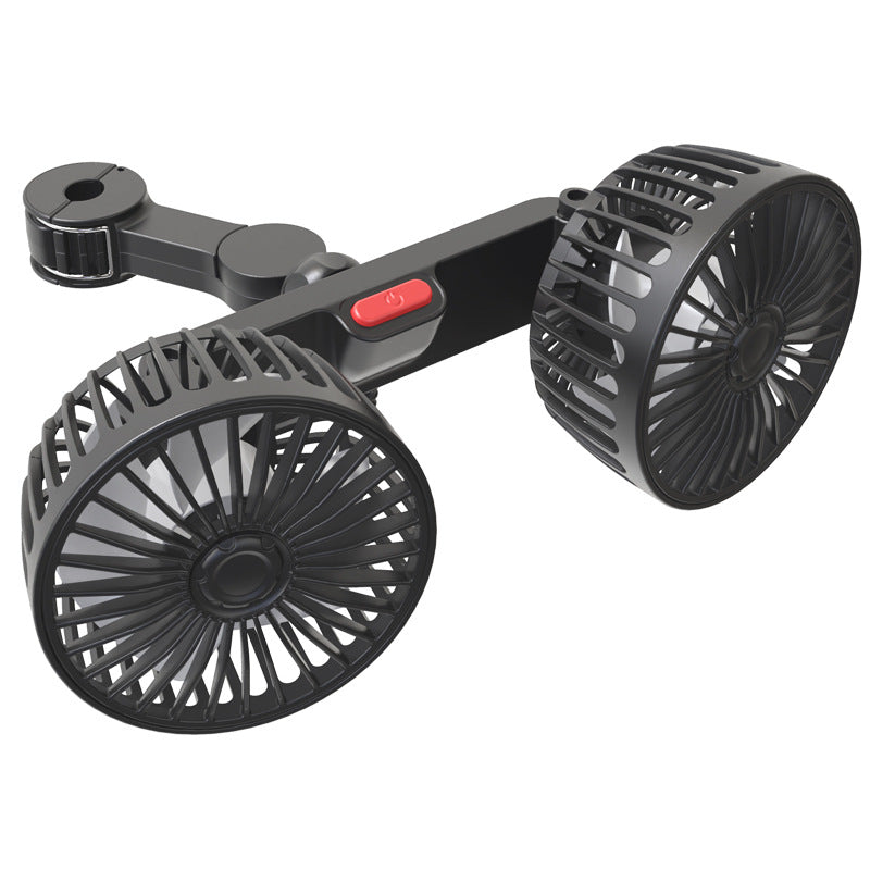 1Dual-Head Portable Air Circulator Fan Miroken