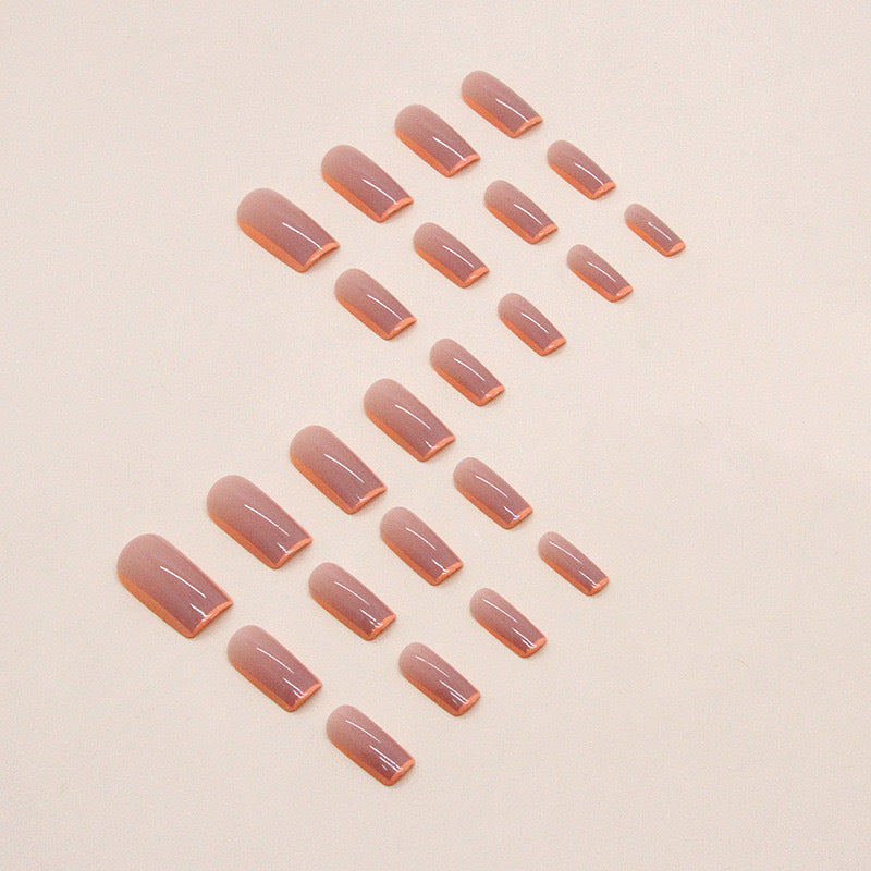1Artificial nail tips with glamorous design and neon accents Miroken