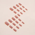 1Artificial nail tips with glamorous design and neon accents Miroken