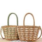 1Hand-knotted basket bag with practical carrying handles Miroken