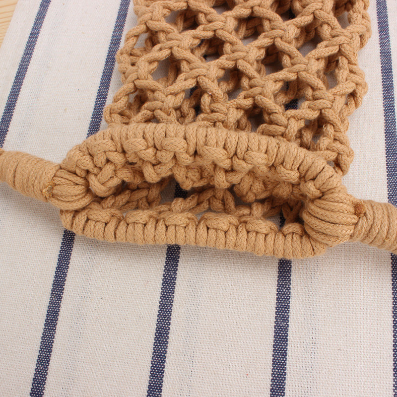 1Macramé Shoulder Bag in Creative Net Design Miroken