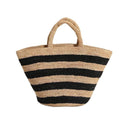 1Handcrafted Tote Bag In Stripe Pattern Miroken
