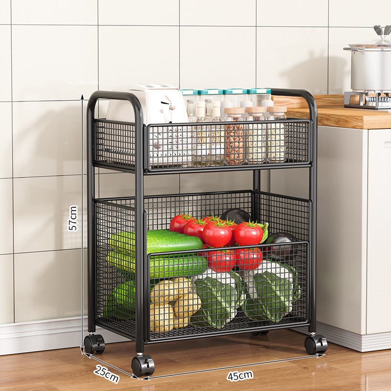 1Rolling Kitchen Storage Rack Miroken