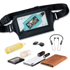 1Waist bag with transparent phone pouch Miroken