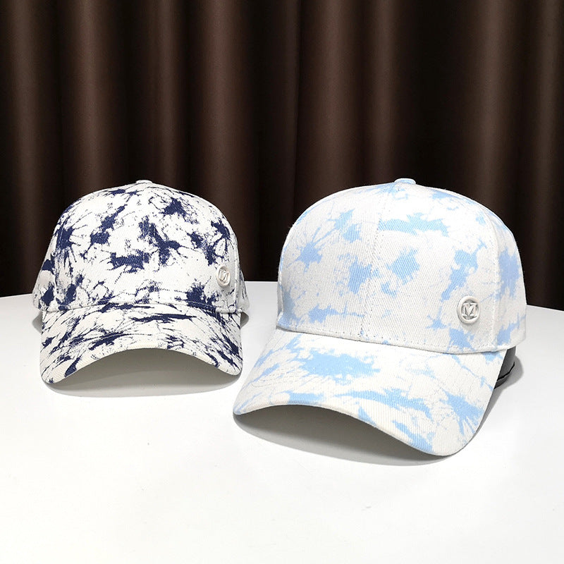 1Women's Stylish Splatter Print Baseball Cap Miroken