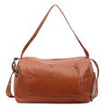 1Elegant Sport Duffel Bag with Woven Design and Removable Shoulder Strap Miroken