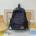 1Star-Embellished Casual Backpack