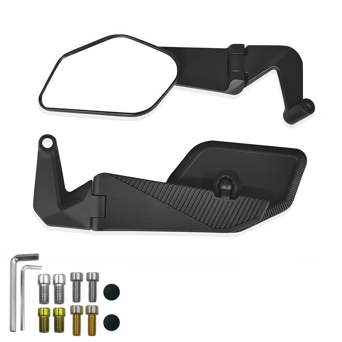 1Motorcycle rearview mirror mounting kit Miroken