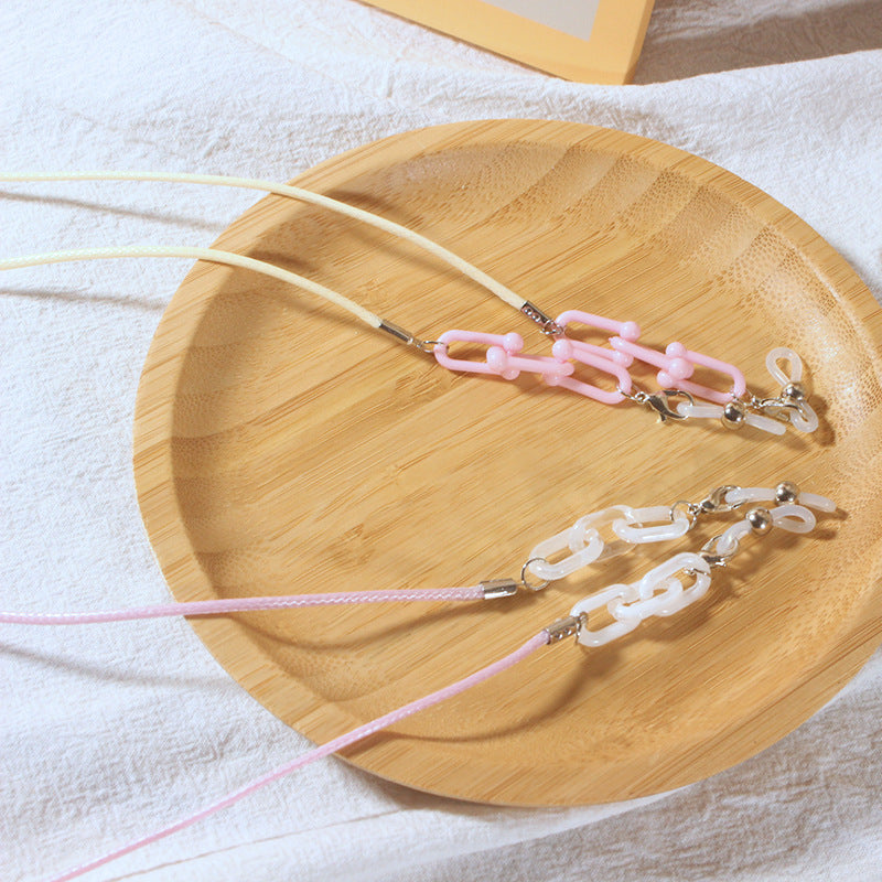 1Fashionable glasses strap with pendants Miroken