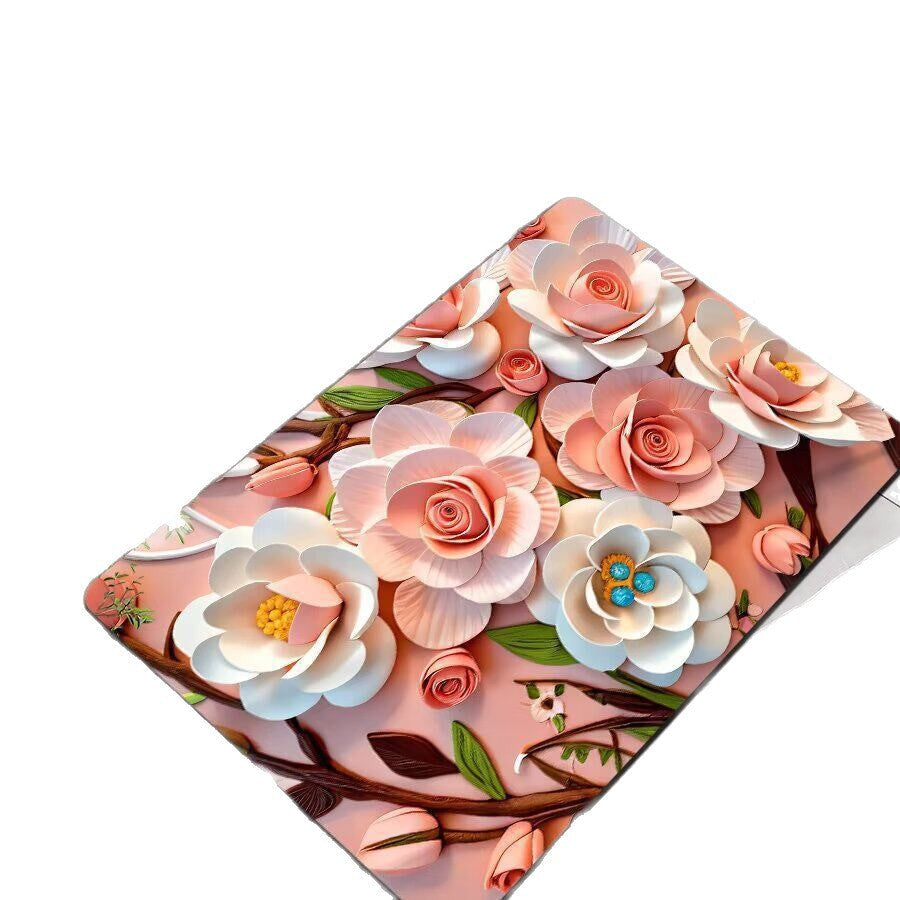 1Floral-Themed Non-Slip Bath Mat Miroken
