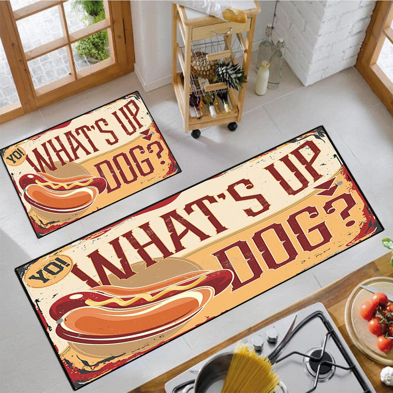 1Fun Snack-Themed Kitchen Mat Miroken