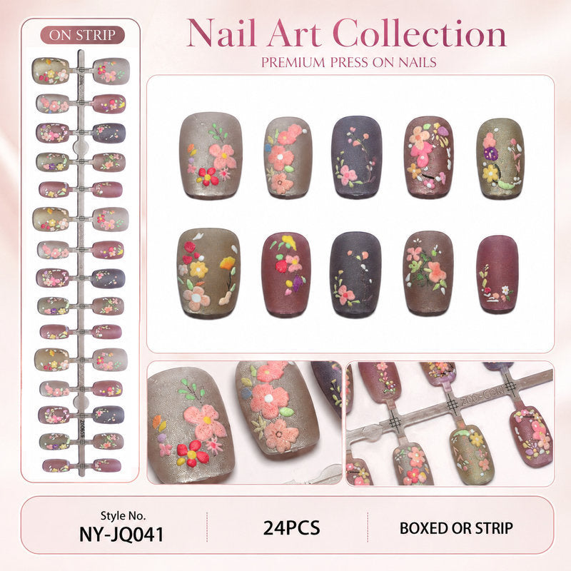 1Press-On Nails Miroken