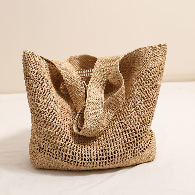 1Handcrafted Mesh Tote Bag Made from Sustainable Material Miroken