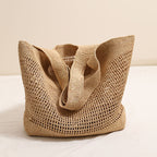1Handcrafted Mesh Tote Bag Made from Sustainable Material Miroken