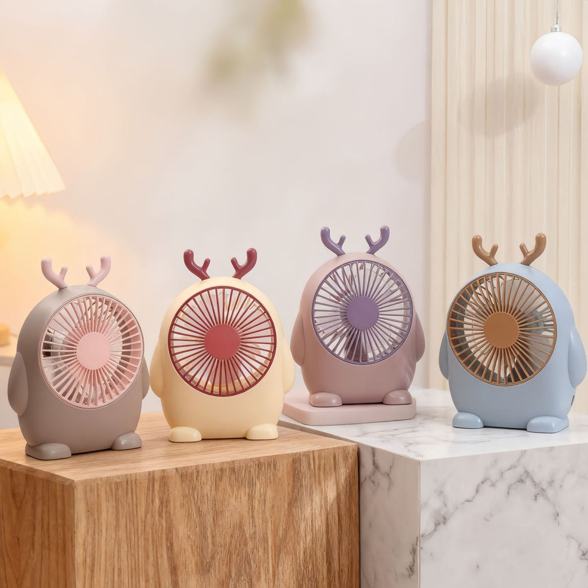 1Portable Mini Fan with Cryptic Animal Design Miroken