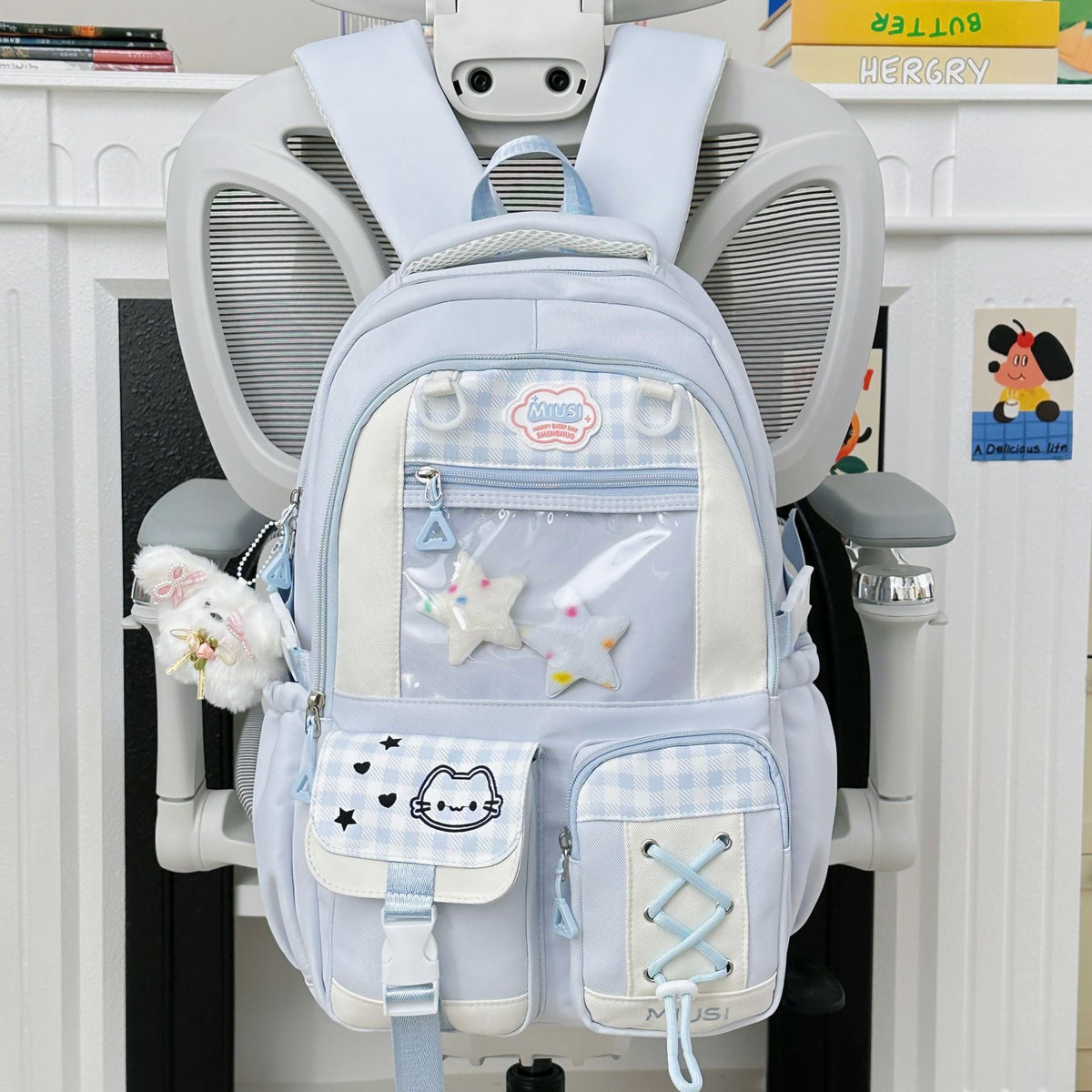 1Stylish Playful Graphic Backpack