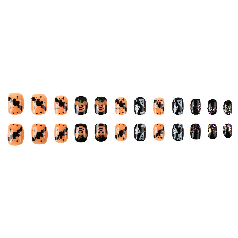 1Halloween-Themed Decorative Nail Art Miroken