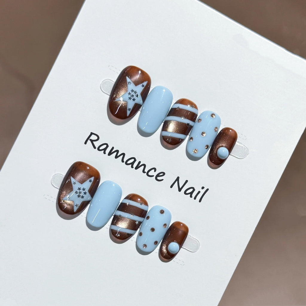 1Press-On Nail Art Miroken
