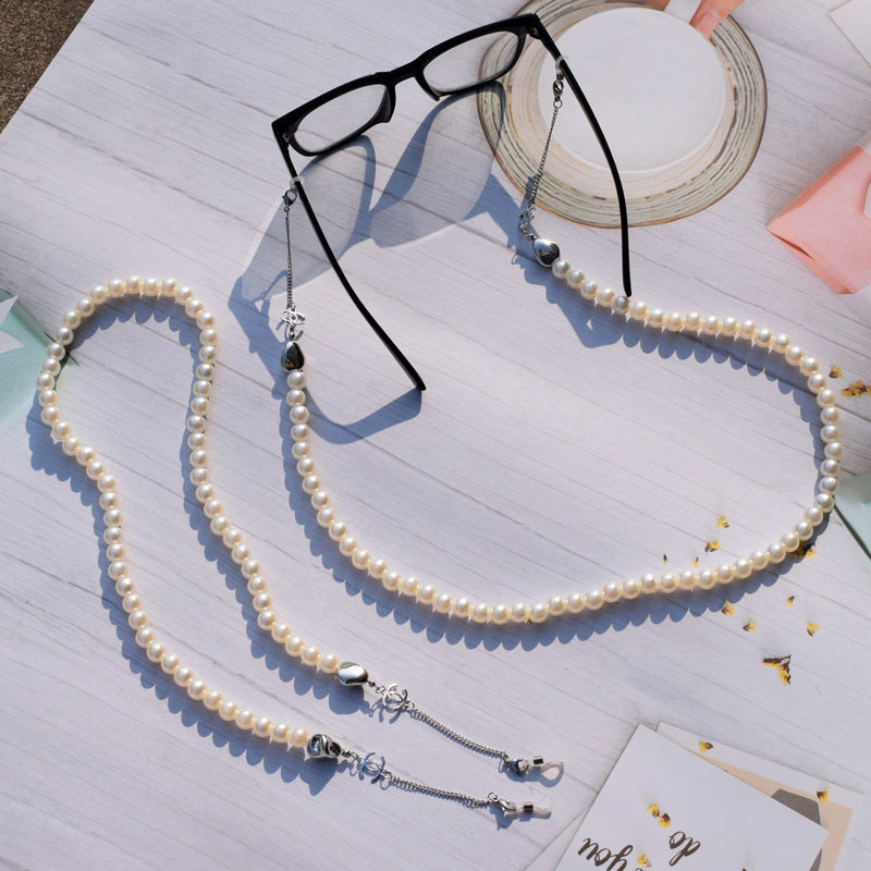 1Elegant Faux Pearl Eyewear Chain Miroken