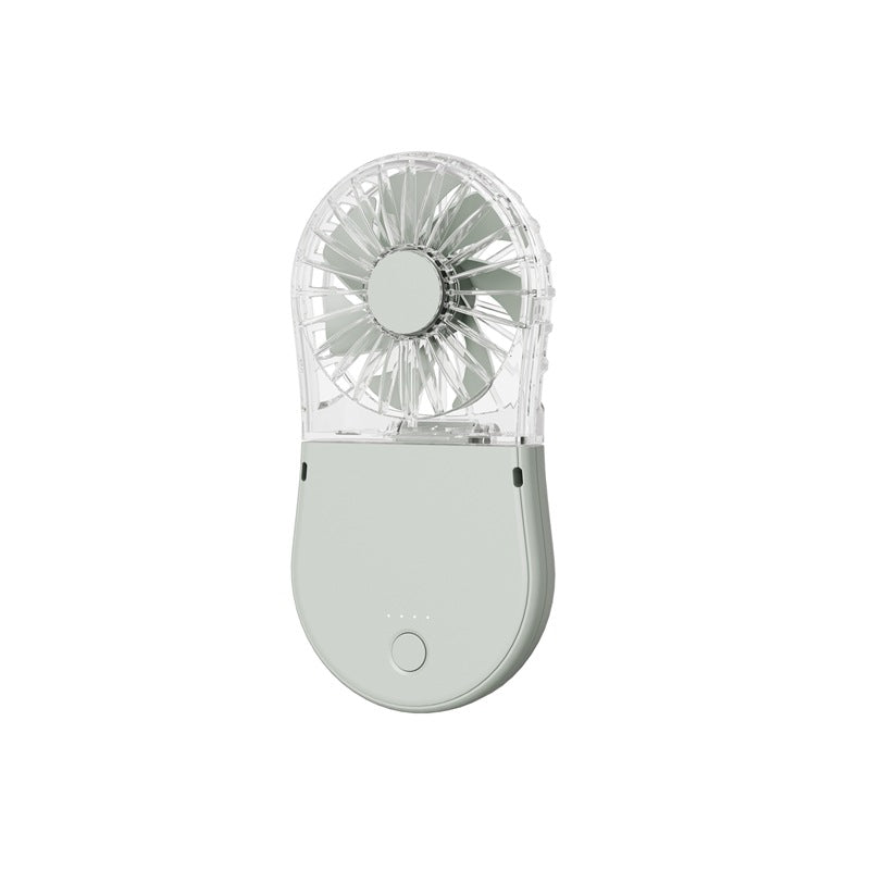 1Ladies portable hand fan with ergonomic design Miroken