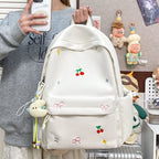 1Playful backpack with embroidery Miroken