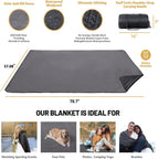 1Compact Folding Picnic Blanket Miroken