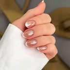 1Elegant French Tip Nail Art Set Miroken