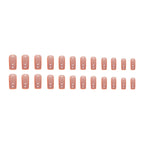 1Artificial nail tips with glamorous design and neon accents Miroken