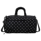 1Spacious Polka Dot Travel Duffel Miroken