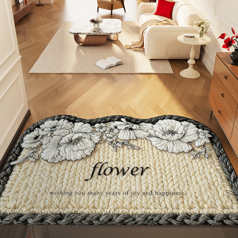 1Decorative Floral Mat Miroken