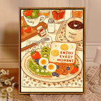 1Gourmet Culinary Wall Art Print Miroken