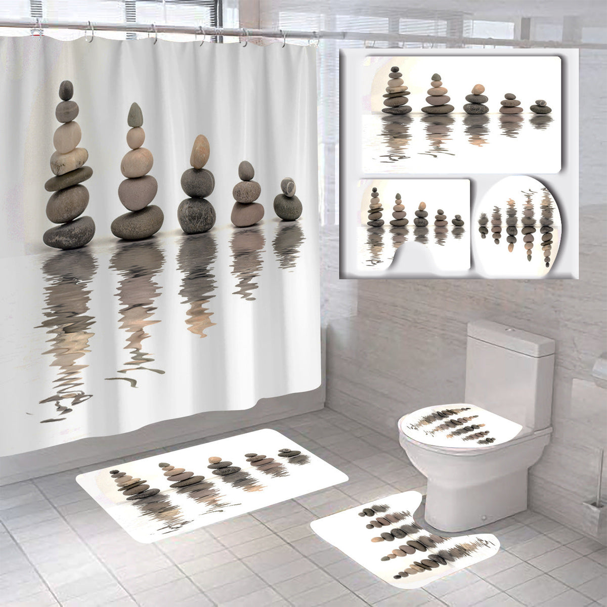 1Home Decor Bath Set Miroken