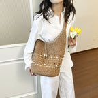 1Handcrafted Macrame Tote Bag Miroken