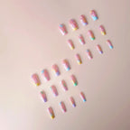 1Artificial nail tips with floral designs Miroken