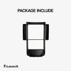 Center Console Upper Organizer Tray with Side Storage Pockets for Tesla Model 3/Y/Y L 2024+