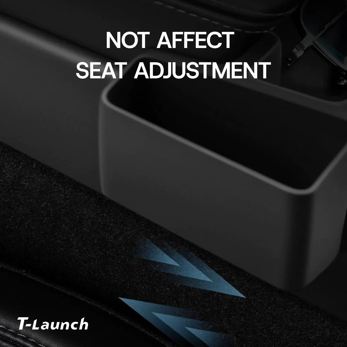 Center Console Organizer Tray with Sunglasses Holder for Tesla Model 3/Y/Y L 2024+