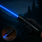 Outdoor Essentials | High-Intensity Laser Torch with Adjustable Focus | Tactical Flashlight for Survival and Exploration