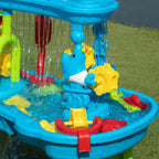 Outdoor Play Table | All-in-One Sand and Water Table with Multi-Section Design | Engaging Play for Kids