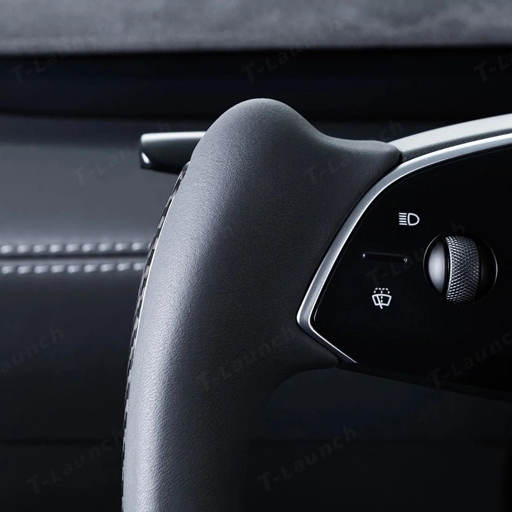 Performance Style Yoke Steering Wheel for Tesla Model Y Juniper 2025+ / Model 3 Highland 2024+