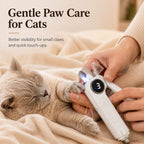 Miroken2-in-1 Pet Electric Nail Clipper & Grinder with LED Light