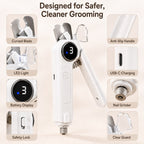 Miroken2-in-1 Pet Electric Nail Clipper & Grinder with LED Light