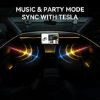 Interior RGB Ambient Lighting Kit for Tesla Model Y Juniper / Model 3 Highland